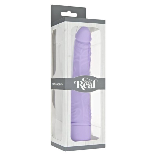GET REAL - GET REAL CLASSIC SLIM VIBRADOR MORADO