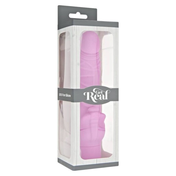 GET REAL - GET REAL CLÁSICO VIBRADOR DE ESTIMULACIÓN ROSA