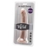 GET REAL - DONG 20.5 CM VIBRADOR PIEL GET REAL - Control remoto