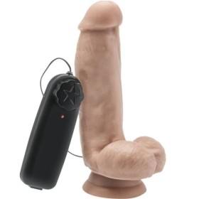 GET REAL - GODE 12 CM AVEC BILLES VIBRATEUR SKIN GET REAL