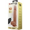 PRETTY LOVE - GODE EN SILICONE JONATHAN 3 VIBRATIONS + 3 MESURES DINSERTION TÉLÉCOMMANDE 21 CM PRETTY LOVE HIGH GRADE