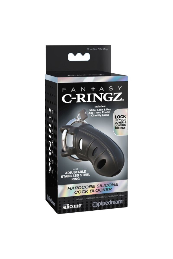 Blocage de Bite Silicone Extrême - Livraison Discrète | FANTASY C-RINGZ