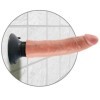 KING COCK - GODE VIBRATEUR 17.78 CM NATUREL KING COCK