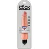 KING COCK - VIBRATEUR RÉALISTE ET RIGIDE 20,3 CM NATUREL KING COCK