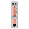 KING COCK - VIBRATEUR RIGIDE RÉALISTE 25.4 CM NATUREL KING COCK