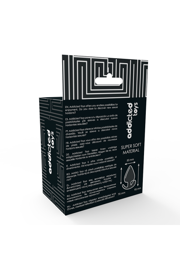ADDICTED TOYS - BOUCHON ANAL 9,5 CM Pas Cher | Livraison Discrète