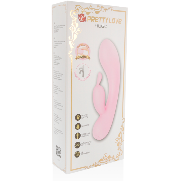 PRETTY LOVE - SMART VIBRATEUR AVEC OREILLES HUGO RABBIT PRETTY LOVE