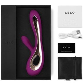 LELO - SORAYA 2 COELHO VIBRADOR ROSA PROFUNDO LELO - Para clitóris