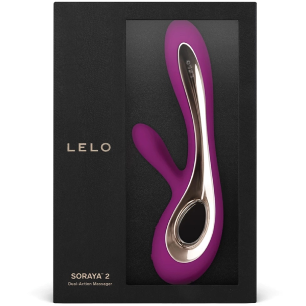 LELO - VIBRATEUR SORAYA 2 RABBIT ROSE PROFONDE LELO - Pour clitoris