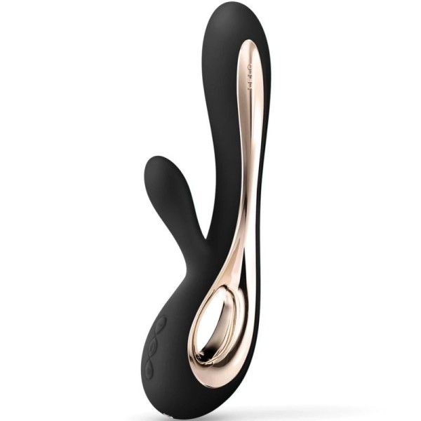 LELO - VIBRATEUR SORAYA 2 LAPIN NOIR LELO - Pour clitoris