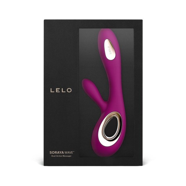 LELO - VIBRADOR SORAYA WAVE CONEJO ROSA PROFUNDO LELO - Vibradore