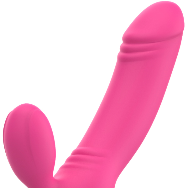 OHMAMA - BIX VIBRADOR DOBLE ESTIMULACIÓN EDICIÓN NAVIDAD ROSA VIB