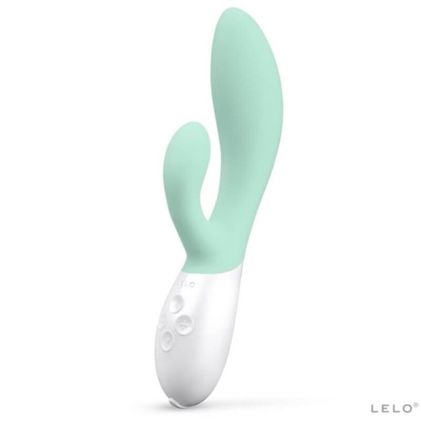 LELO - INA 3 LUXURY CONEJO VIBRADOR VERDE CON ALGAS LELO - Para c