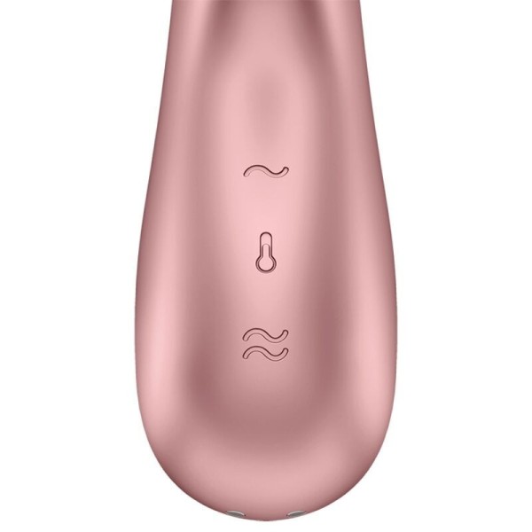 SATISFYER - VIBRADOR HOT LOVER ROSA Y BEIGE SATISFYER CONNECT
