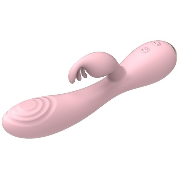 NALONE - PALO VIBRADOR MÁGICO CON CONEJO - ROSA CLARO NALONE