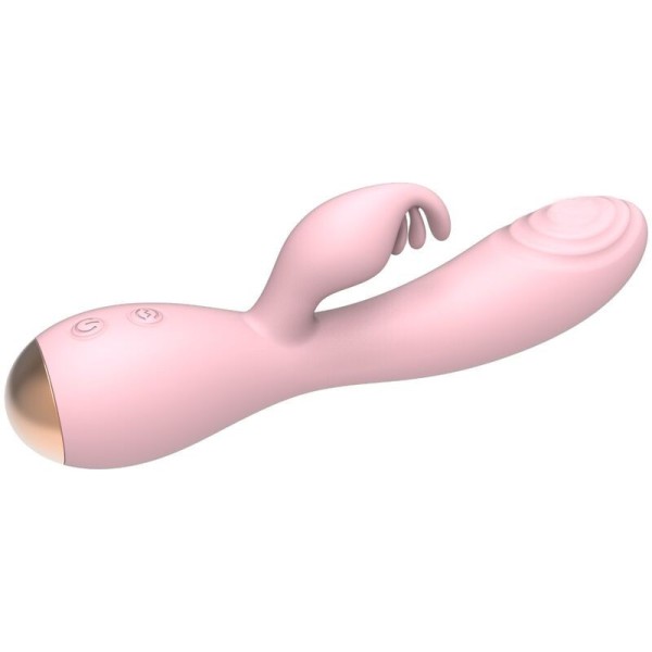 NALONE - VIBRATEUR MAGIC STICK AVEC LAPIN - ROSE CLAIR NALONE