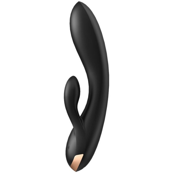 SATISFYER - APLICACIÓN VIBRADOR SATISFYER CONNECT NEGRO DOBLE FLE