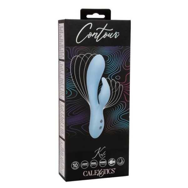 CALEXOTICS - CONTOUR KALI BLEU CALEXOTICS - Vibrateurs de lapin