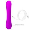 PRETTY LOVE - VIBRATEUR SINCÈRE ET ONDES STIMULANTES CLITORIDIENNES SILICONE VIOLET PRETTY LOVE