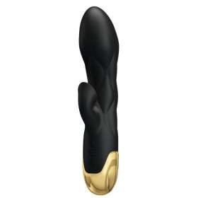 PRETTY LOVE - VIBRATEUR DE LUXE RECHARGEABLE NOIR PLAQUÉ OR PRETTY LOVE C-TYPE