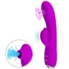 PRETTY LOVE - VIBRATEUR REGINA - ONDES STIMULANTES RECHARGEABLES VIOLET PRETTY LOVE C-TYPE