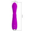 PRETTY LOVE - VIBRATEUR LAPIN RECHARGEABLE GLORIA IMPERMÉABLE VIOLET PRETTY LOVE C-TYPE