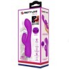 PRETTY LOVE - GLORIA VIBRADOR CONEJO RECARGABLE IMPERMEABLE MORAD