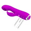 PRETTY LOVE - VIBRATEUR RECHARGEABLE RACHEL AVEC ONDES STIMULANTES VIOLET PRETTY LOVE C-TYPE