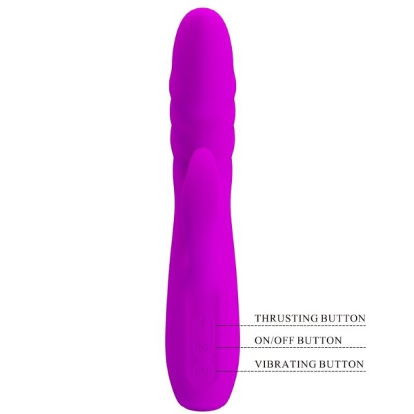 BONITO AMOR - VIBRADOR DE COELHO RECARREGÁVEL MELANIE VIOLET BONITO AMOR FLIRTAÇÃO