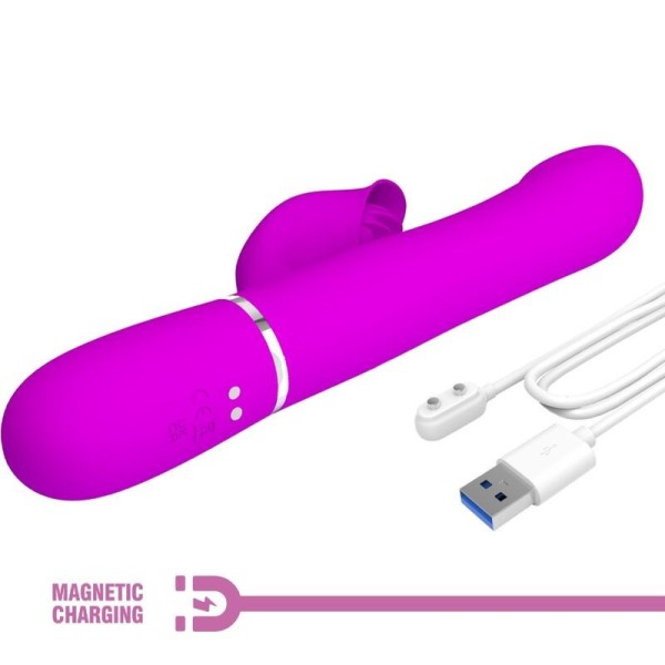 PRETTY LOVE - VIBRADOR DE CUENTAS CONEJO VIOLETA PRETTY LOVE FLIR