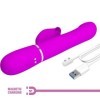 PRETTY LOVE - VIBRADOR DE CUENTAS CONEJO VIOLETA PRETTY LOVE FLIR