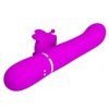 PRETTY LOVE - VIBRATEUR MULTIFONCTION LAPIN 4 EN 1 PAPILLON FUCHSIA PRETTY LOVE FLIRTATION