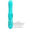 PRETTY LOVE - VIBRATEUR MULTIFONCTION LAPIN 4 EN 1 PAPILLON AQUA VERT PRETTY LOVE FLIRTATION