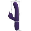 PRETTY LOVE - VIBRATEUR MULTIFONCTION LAPIN 4 EN 1 PAPILLON VIOLET PRETTY LOVE FLIRTATION