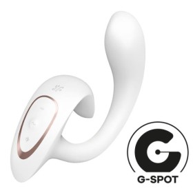 SATISFYER - G FOR GODDESS 1 VIBRADOR CONEJO BLANCO VIBRADOR SATIS