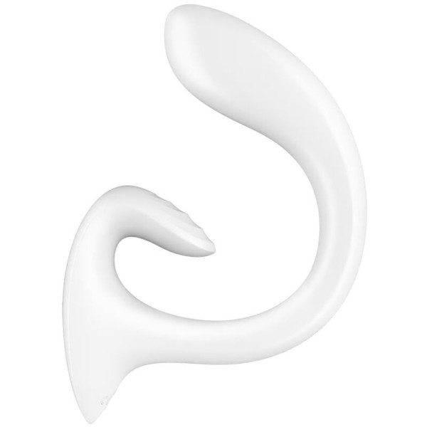 SATISFYER - G FOR GODDESS 1 VIBRADOR CONEJO BLANCO VIBRADOR SATIS