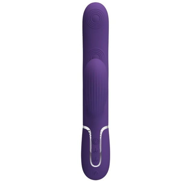 PRETTY LOVE - PERLITA VIBRATEUR G-SPOT 3 EN 1 MULTIFONCTION VIOLET PRETTY LOVE FLIRTATION