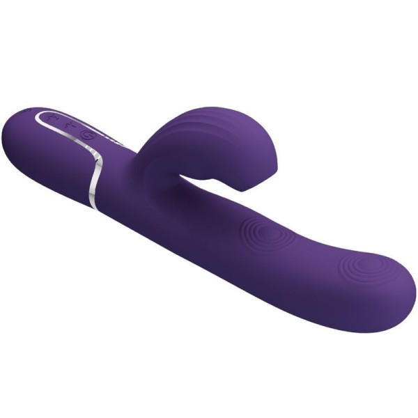 PRETTY LOVE - PERLITA VIBRATEUR G-SPOT 3 EN 1 MULTIFONCTION VIOLET PRETTY LOVE FLIRTATION