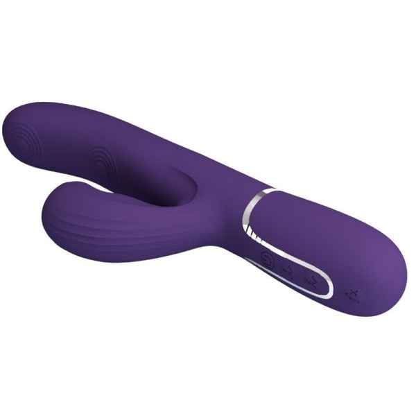 PRETTY LOVE - PERLITA VIBRATEUR G-SPOT 3 EN 1 MULTIFONCTION VIOLET PRETTY LOVE FLIRTATION