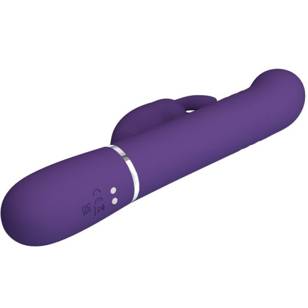 PRETTY LOVE - COALE VIBRATEUR RABBIT 4 EN 1 VIOLET PRETTY LOVE FLIRTATION