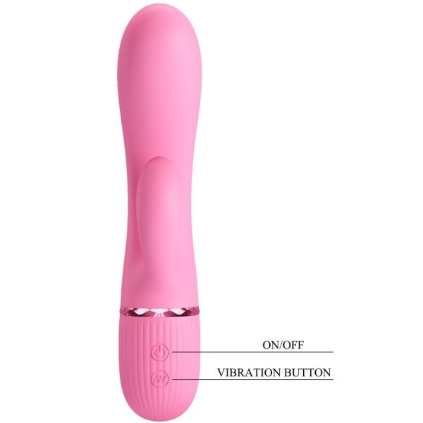 BONITO AMOR - VIBRADOR MARSKI COELHO E PONTO G ROSA BONITO AMOR FLIRTAÇÃO
