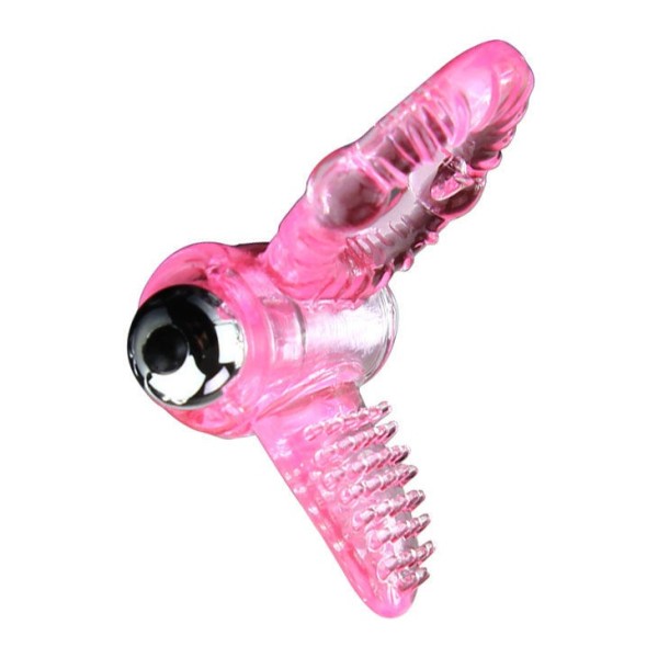 BAILE - ANILLO PENE VIBRADOR SWEET ABS ROSA 10 RITMOS BAILE PARA 