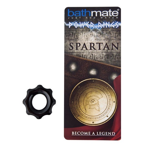 BATHMATE - ANILLO PARA EL PENE NEGRO SPARTAN BATHMATE