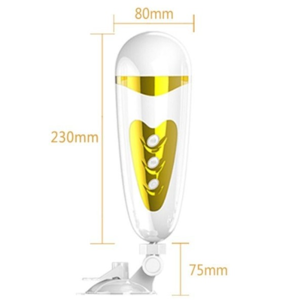 PRETTY LOVE - MASTURBATEUR MASCULIN AVEC VIBRATION ET SON SALLY PRETTY LOVE MALE