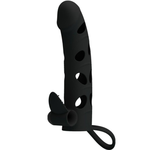PRETTY LOVE - HOUSSE EN SILICONE AVEC VIBRATION 15.2 CM PRETTY LOVE MALE