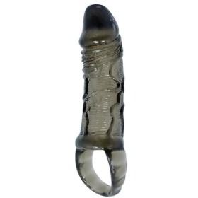 BAILE - GAINE DEXTENSION DE PÉNIS AVEC SANGLE POUR TESTICULES 11.5 CM BAILE FOR HIM