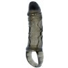 BAILE - GAINE DEXTENSION DE PÉNIS AVEC SANGLE POUR TESTICULES 11.5 CM BAILE FOR HIM