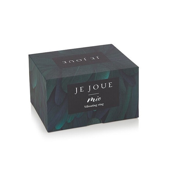 JE JOUE - MIO ANNEAU VIBRATEUR NOIR JE JOUE - Cockring avec vibration