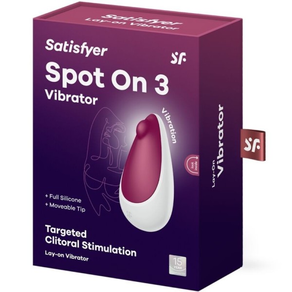SATISFYER VIBRADOR BERRIES ESTIMULADOR DEL CLÍTORIS