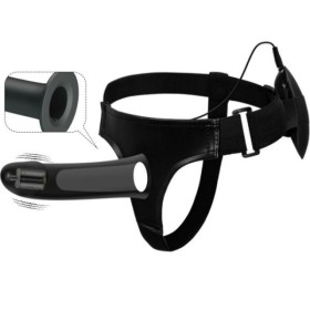 PRETTY LOVE - VITO STRAP ON COM DILDO OCO E VIBRAÇÃO 17,3 CM PRETTY LOVE MASCULINO